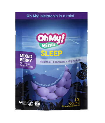 Sleep Mints Infused With the Best Supplements for Sleep - Oh My! Sleep Mints - Oh ...