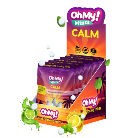 best travel stress relief supplement - calm mints